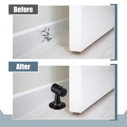 Yaocom 1 Pack Heavy Duty Floor Mounted Door Stop 3 in Aluminum Commercial Grade Door Stopper with Rubber Bumper & Stainless Steel Screws (Oil Rubbed Bronze) - color: Oil Rubbed Bronze
