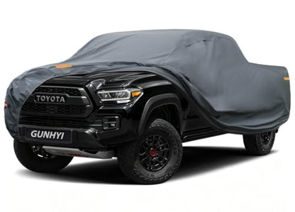 GUNHYI 16 Layers Truck Cover Waterproof All Weather. See Truck Size Chart - color: 4 Truck Cover, size: 4 Truck L - Max Length to 228",Max Cab to 149"