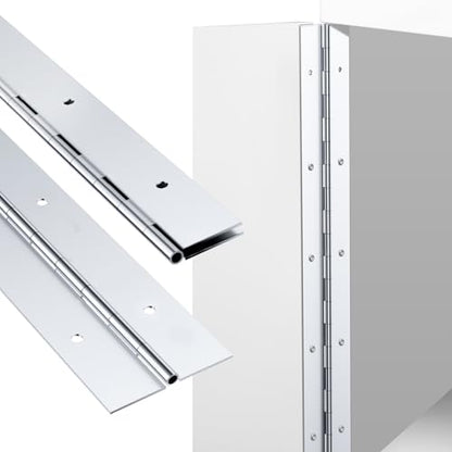 Gisafai 36 Inch 2 Pack Piano Hinges Heavy Duty Steel Continuous Hinge - size: 36 Inch