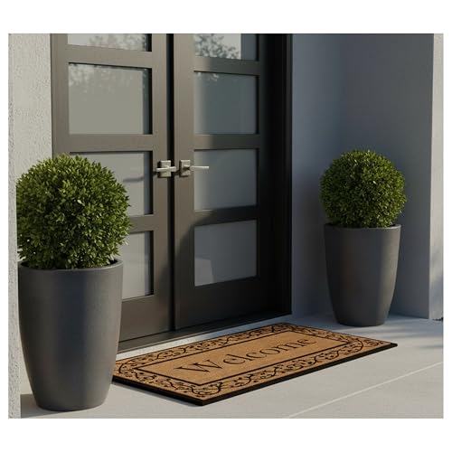 Calloway Mills 120072436WELC Abbington Doormat 24" x 36" - color: Welcome, size: 2' x 3' (Rectangular)