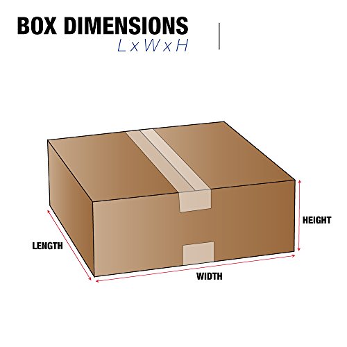 Tape Logic Shipping Boxes Heavy Duty 12"L x 12"W x 6"H, 25-Pack | Corrugated Cardboard Box for Packing, Moving and Storage - size: 12 x 12 x 6", style: Heavy-Duty Single Wall Boxes