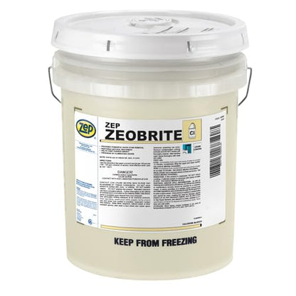 Zep ZEOBRITE Liquid Chlorine Bleach - 5 Gallon (1 Pail)