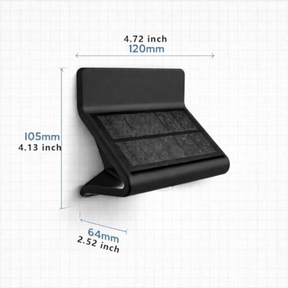 AURAXY Outdoor Solar Security Lights Motion Sensor, Waterproof LED Wall Lights, Wireless Solar Light for Home Safety, Ideal for Yard Garden Garage Porch Front Door Backyard - size: 4 Pack