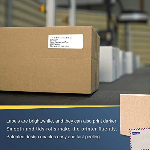 BETCKEY 4" x 6" (102 mm x 152 mm) Shipping Thermal Label, 6 Roll/1500 Label - color: 06-rolls (1500 Labels)