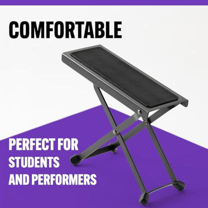 On-Stage FS7850B Guitar Foot Rest,Black