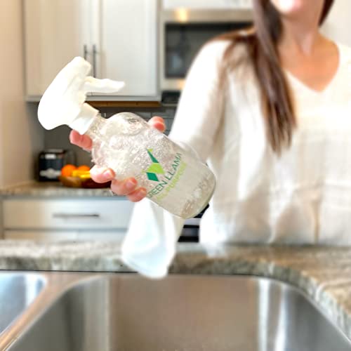 Green Llama Window and Glass Refill 3-Pack - Certified Compostable Packaging, Natural Cleaning Solution for Windows and Glass - Eco-Friendly and Sustainable - size: 3 Count (Pack of 1)