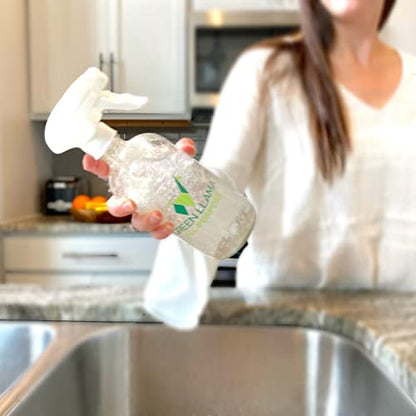 Green Llama Window and Glass Refill 3-Pack - Certified Compostable Packaging, Natural Cleaning Solution for Windows and Glass - Eco-Friendly and Sustainable - size: 3 Count (Pack of 1)
