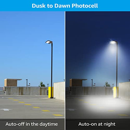 LEONLITE 150W LED Parking Lot Light, 1-10V Dimmable, 20,250lm UL & DLC - size: 21 Inch