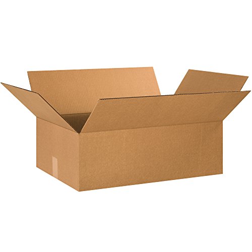 BOX USA Moving Boxes Large 24"L x 16"W x 8"H 20-Pack, Cardboard Box for Shipping, Moving, Mailing, Packing, Packaging and Storage - style: Standard Corrugated