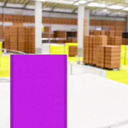iMBAPrice 4x8 Inches Purple Color Polybubble Bag, 500-Pack Small Size #000 Self Seal Poly Bubble Mailers Padded Packing Envelopes (Total 500 Bags) - color: Purple Poly Bubble, size: 4"x8" Poly (500 Envelopes)