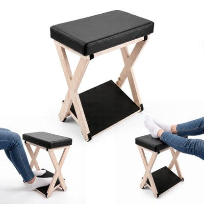 Adjustable Foot Rest Under Desk with 3 Tilt Angles