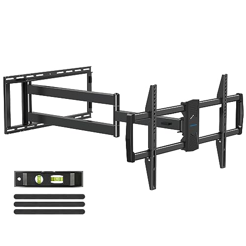 MOUNTUP Long Arm TV Wall Mount with 40’’ Extension, Full Motion TV Mount for Most 42''-90'' TVs, Corner Bracket with Swivel Tilt Max VESA 800x400mm Load Up to 150 LBS Fit 16/18/24'' Stud MU0059 - size: 42-90 inch, 150 lbs, Indoor 40.4 inch Arm