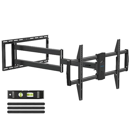 MOUNTUP Long Arm TV Wall Mount with 40’’ Extension, Full Motion TV Mount for Most 42''-90'' TVs, Corner Bracket with Swivel Tilt Max VESA 800x400mm Load Up to 150 LBS Fit 16/18/24'' Stud MU0059 - size: 42-90 inch, 150 lbs, Indoor 40.4 inch Arm