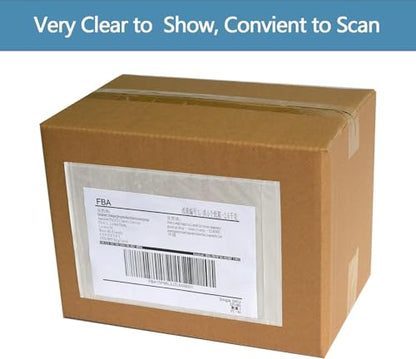 1000pcs 7"x10" Packing List Envelopes Self-seal Packing Slip Envelope Pouches Shipping Label Sleeves Top Loading Packing List Enclosed Bags. - size: 7"x10"