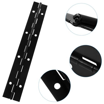 2Pcs 8 Inch Heavy Duty Piano Hinges, Black - size: 8 Inch