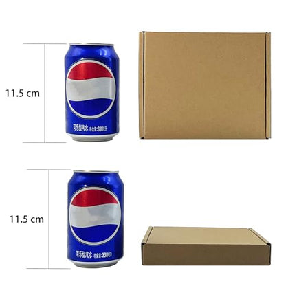 6x5x1 inch Small Shipping Boxes 50 Pack, Brown Corrugated Cardboard Mailers - size: 6x5x1 inch