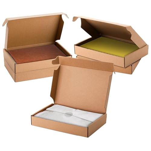 Cedilis 30 Pack 12x8x2 Inches Shipping Boxes, Brown Corrugated Cardboard Mailer Boxes, Medium Mailing Boxes for Shipping Packing Small Business - size: 12x8x2 Inches