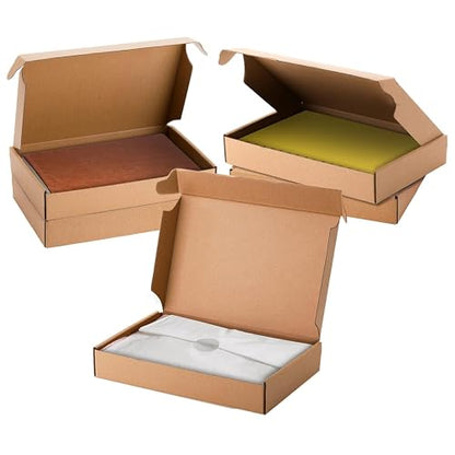 Cedilis 30 Pack 12x8x2 Inches Shipping Boxes, Brown Corrugated Cardboard Mailer Boxes, Medium Mailing Boxes for Shipping Packing Small Business - size: 12x8x2 Inches