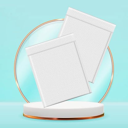 Fuxury Bubble Mailers 12x15" White Padded Envelopes 40 Pack Self-Seal - color: White, size: 12x15" 40PC