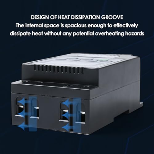 KG316T Digital Programmable Timer Switch, Microcomputer Power Relay Controller with LCD Display, 25A 110V AC, 10 On/Off Programs 1min-168h Timing for Lights Fans Motors Appliances