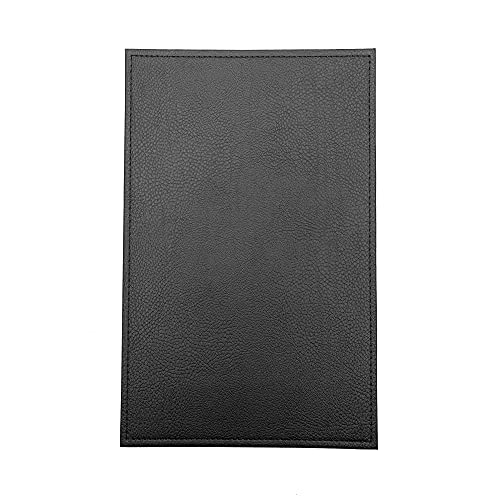 Menu Holders Made of Premium Faux Leather - Single Panel (10-Pack) Menu Covers Single Page (Black, 8.5" x 14") - color: Black, size: 8.5" x 14"