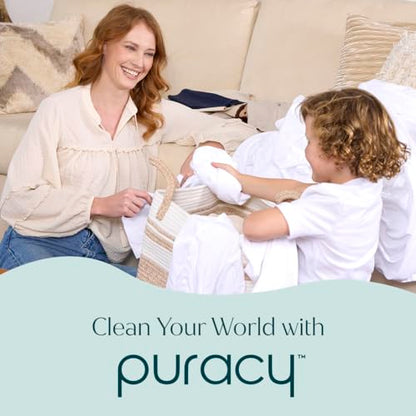 Puracy Screen Cleaner with Microfiber Cloth – All Purpose Phone, Laptop, Computer, TV Screen Cleaner for Smart TV, Streak-Free and Fingerprint-Free (4 oz, Free & Clear) - size: 4 fl oz (Pack of 1)