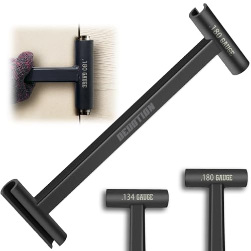 Door Hinge Adjustment Tool for .134 and .180 Gauge Commercial Hinge Bender, Double Head Long Handle Door Alignment Tool, Heavy Weight Door Adjustment Bender