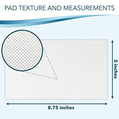 TidyCare Disposable Bedside Commode Pads for Adult Portable Toilet Chair Bucket and Bedpan | Value Pack of 240 Commode Pads | Universal Fit Absorbent Pads for Home Medical Care - size: 240 Count (Pack of 1)
