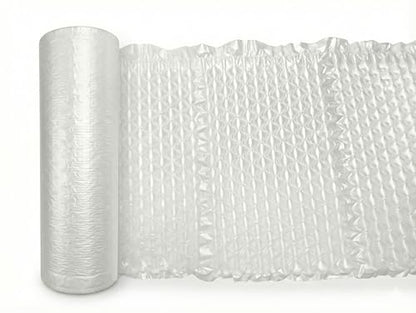 Air Cushion Machine Film Small Bubble Pillow Packaging Padding Roll | 984ft x 16" x 12” | 0.8" Super Small Bubble size