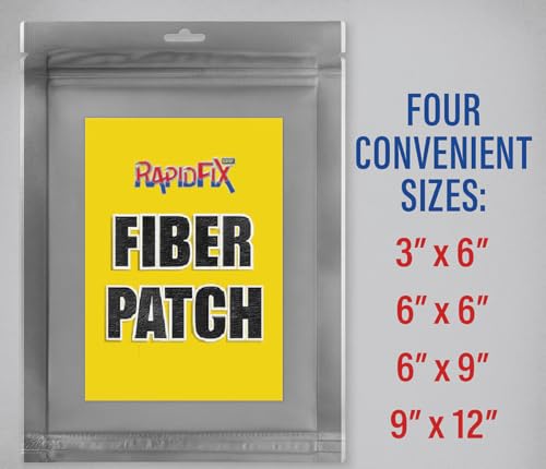 RapidFix UV Fiber Repair Patch 3"x 6" - size: 3" x 6"