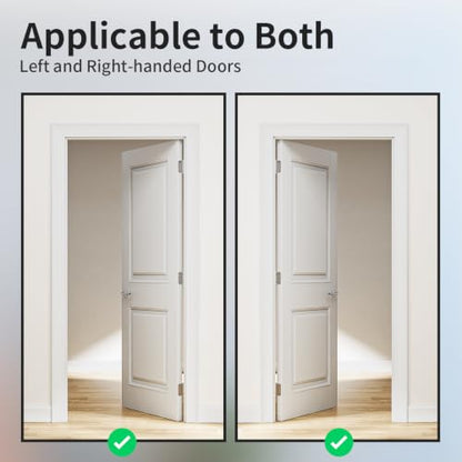 2 Pack Self Closing Door Hinges 3.5 Inch, Spring Hinges Self Closing - size: 3.5" 2 Pack