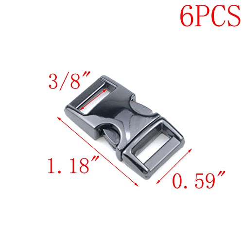 MY MIRONEY Metal Curved Buckle - color: Light Black