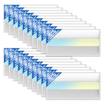 20Pack 2x4 FT LED Center Basket Troffer Light, 5CCT Color Tunable 3000/3500/4000/5000/6500K, Watt Adjustable 72W/60/50/40/30W, 0-10V Dimmable Drop Ceiling Lights, 120-277V-ETL Qualified - size: 2X4 20Pack