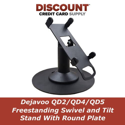 Dejavoo QD2, QD4 & QD5 Freestanding Swivel and Tilt Stand with Round Plate