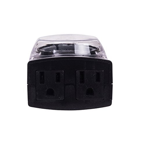 NSi Industries TORK 642E Outdoor Heavy-Duty 15-Amp 24-Hour, 7-Day Digital Plug-In General