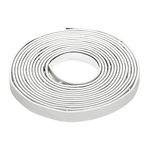 Smoke Fire Seal Strip 9.8Ft 10mm/0.39" Wx 2mm/0.08" T White