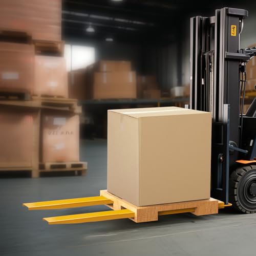 VEVOR Pallet Fork Extensions 84" Length 5.5" Width Heavy Duty Carbon Steel - size: ‎84 x 5.5 Inch