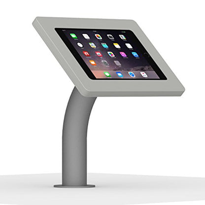 VidaMount Light Grey Enclosure and Fixed Neck Wall/Table Surface Mount [Bundle] Compatible with iPad mini 4 & 5 - color: Light Grey, size: iPad Mini 4 & 5
