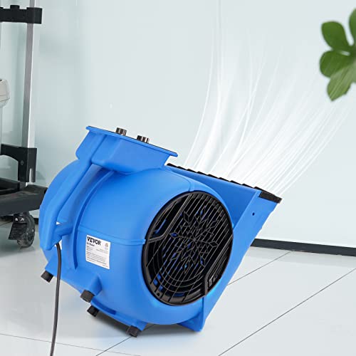 VEVOR Air Mover, 1/2 HP 2600 CFM Carpet Dryer for Cooling and Ventilating - size: 2600 CFM (1/2 HP)