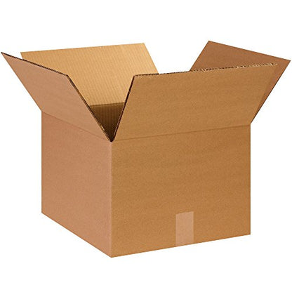 Tape Logic TLHD141410DW Double Wall Boxes, 14" x 14" x 10", Kraft (Pack of 15) - size: 14 x 14 x 10", style: Double Wall Boxes