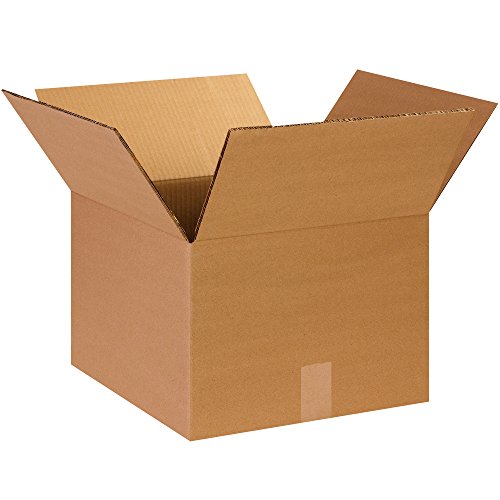 Tape Logic TLHD141410DW Double Wall Boxes, 14" x 14" x 10", Kraft (Pack of 15) - size: 14 x 14 x 10", style: Double Wall Boxes