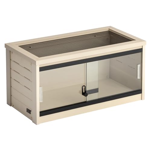 New Age Pet® ECOFLEX® 24" Small Reptile Enclosure, Maple - color: Tan, size: Small