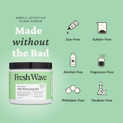 Fresh Wave Original Odor Eliminator Gel 2Pk 15 oz - Air Freshener for Home - size: 15 Fl Oz (Pack of 2)