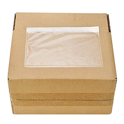 Sales4Less Packing List Envelopes 7.5" X 5.5" Pouches Clear Enclosed Adhesive Bags Pack of 1000 - size: 1000 PACK