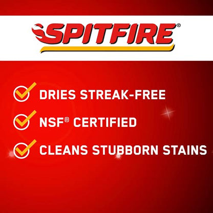 Spitfire CBD540014 Professional All Purpose Power Cleaner, Heavy Duty Degreaser Removes Resin, Paint, Oil, Ink, Gum, Pine Scent, Ready-to-Use Spray, 32-Ounce (Pack of 8) - color: Ready-to-Use Spray, size: 32 Fl Oz (Pack of 8)