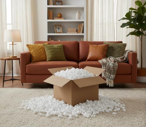 White Packing Peanuts, 7 Cu Ft - color: White, size: 7CuFT