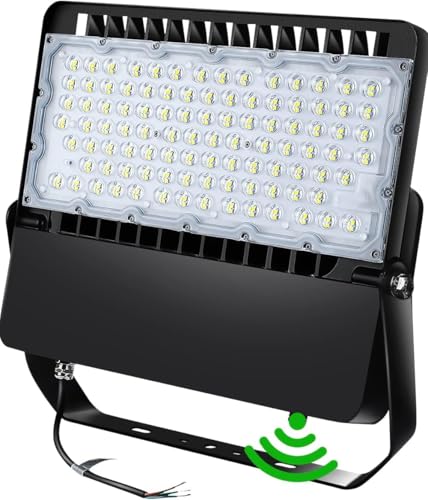 ledmo LED Flood Light Outdoor 240 Watt, Floodlights with Dusk to Dawn - size: Standard/240-Photocell