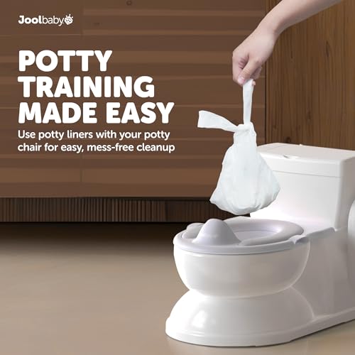 Disposable Potty Liners – Universal Fit for Potty Chairs, Super-Absorbent (60 Count) – Jool Baby - size: 60 Pack