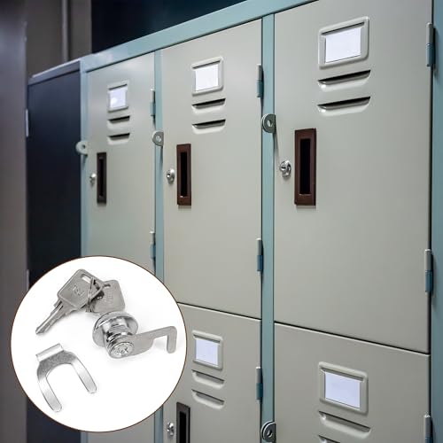 Cash Register Drawer Cam Lock with Quick Clip and 2 Keys – 25.7 x 22mm Replacement Cam Lock Ideal for Cash Boxes, POS Drawers, Gym Lockers, Metal File Cabinets, and Flight Boxes