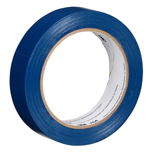 3M General Purpose Vinyl Tape 764, Blue, 1 in x 36 yd, 5 mil, 1 Roll - color: Blue, size: 1 in x 1296 in